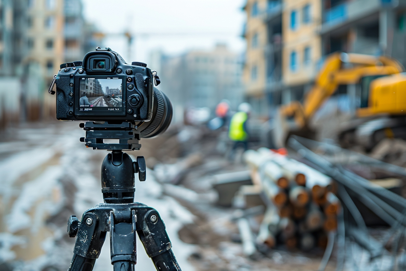 Quel type de caméra est le plus approprié pour un timelapse de chantier ?